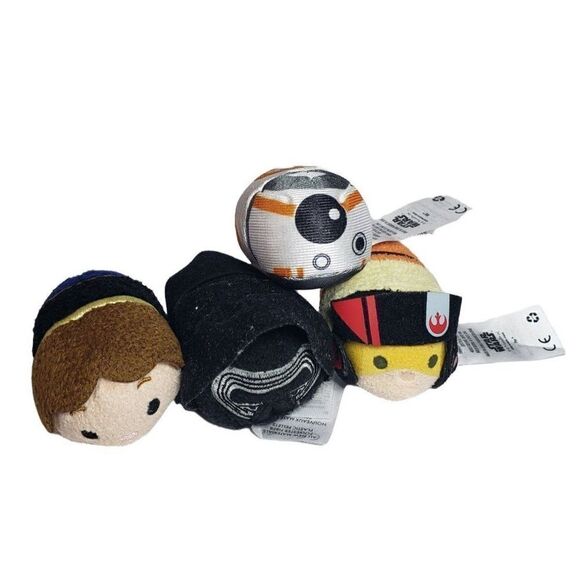 Star Wars Tsum Tsum Plush Figures Stuffed 7 Piece Bundle Set Disney NEW - Picture 6 of 7